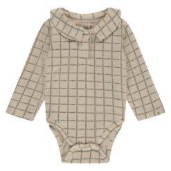 A Tiny Story - baby romper long sleeve Snow