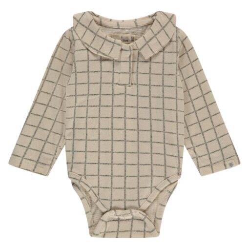 A Tiny Story - baby romper long sleeve Snow