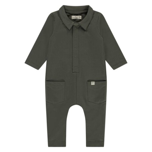 A Tiny Story - baby suit long sleeve Basil