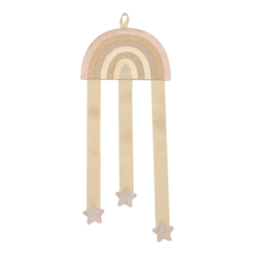 Mimi & Lula - Pink Rainbow Wall Hanger