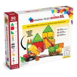 Alternative view of Magna-Tiles - Builder XL 50 Pierce Set