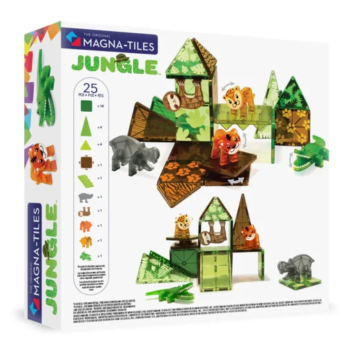 Magna-Tiles - Jungle Animals 25 Piece Set – Bild 2