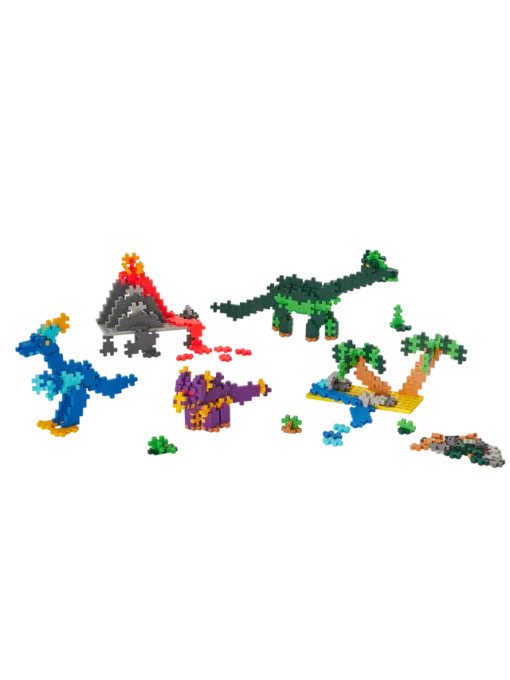 Plus-Plus - Kreativ Bausteine Dinosaurier Set – Bild 4