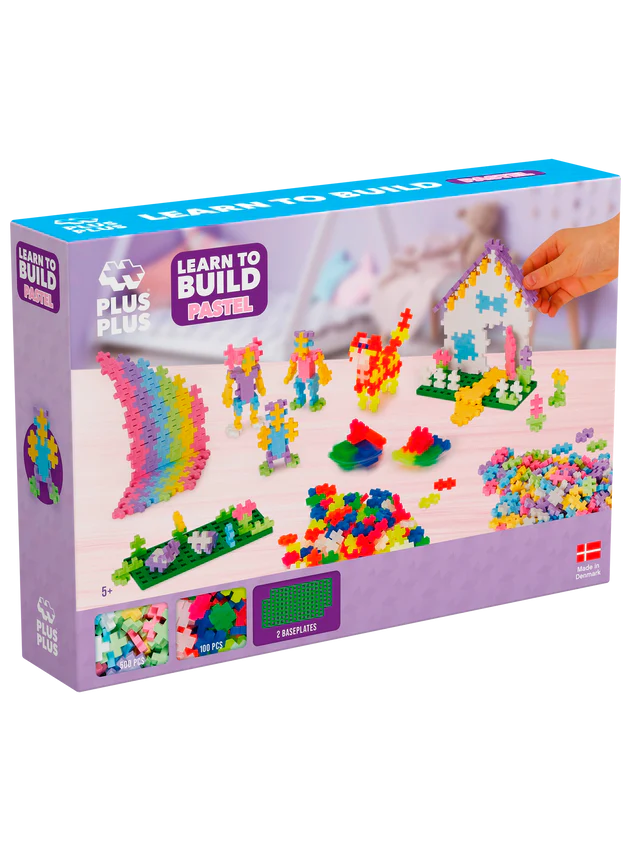 Plus-Plus - Kreativ Bausteine Pastell Set