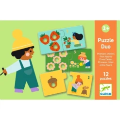 Djeco - Puzzle duo Erste Zahlen