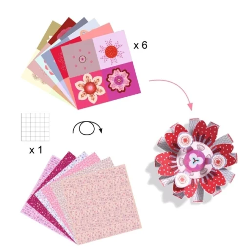 Djeco - Multi-Activity Kit Blumengarten – Bild 3