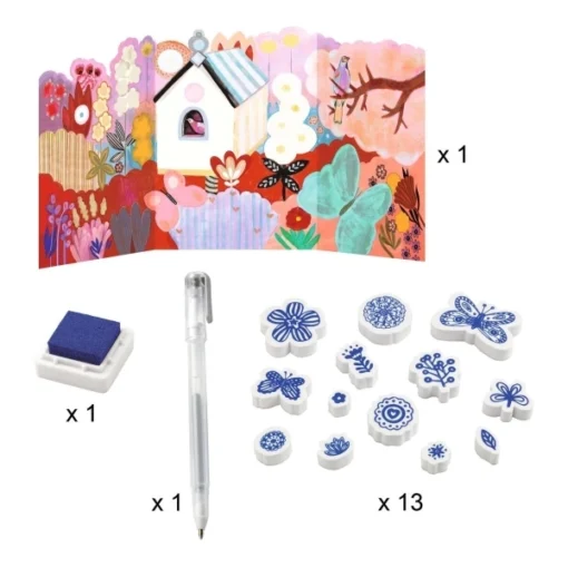 Djeco - Multi-Activity Kit Blumengarten – Bild 6