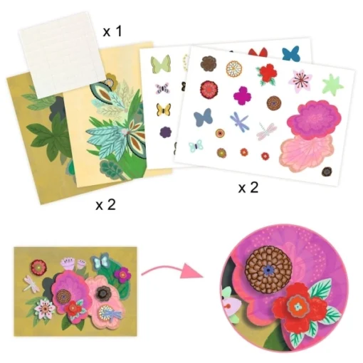 Djeco - Multi-Activity Kit Blumengarten – Bild 7