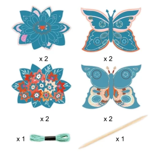 Djeco - Multi-Activity Kit Blumengarten – Bild 8