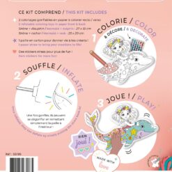 Alternative view of Ara Creative - Aufblasbare Ausmalbilder Meerjungfrau