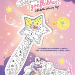 Ara Creative - Aufblasbare Ausmalbilder Krone und Zauberstab