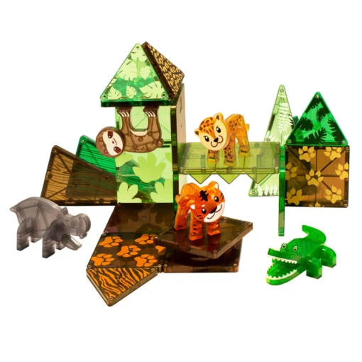 Magna-Tiles - Jungle Animals 25 Piece Set – Bild 4