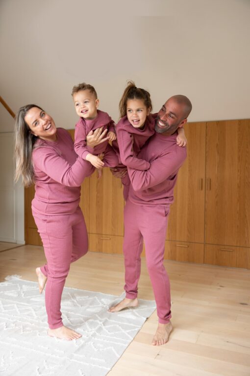 Feetje - Schlafanzug Family Edition Berry – Bild 3