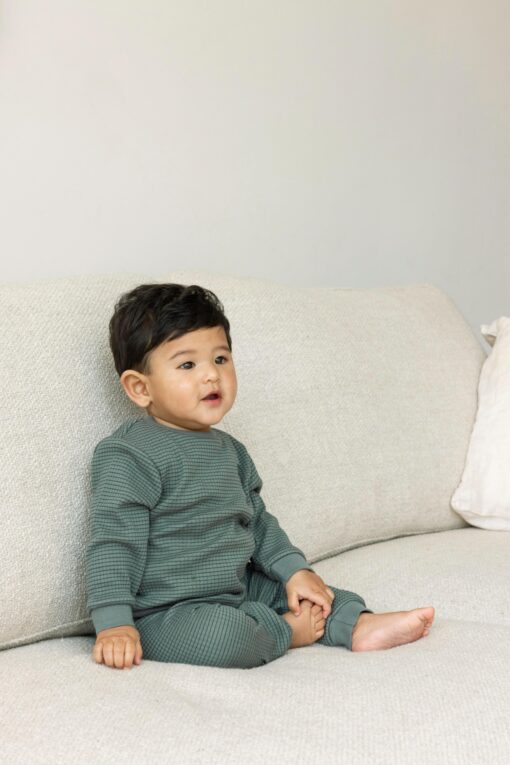 Feetje - Schlafanzug Family Edition Sea Green – Bild 2