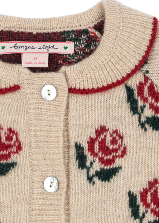 Konges Slojd – Belou Knit Cardigan Rose – Bild 3