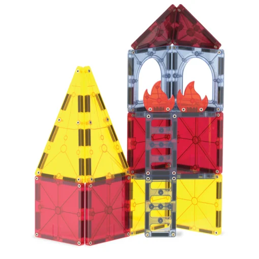 Magna-Tiles - Fire Station 27-Piece Set – Bild 3