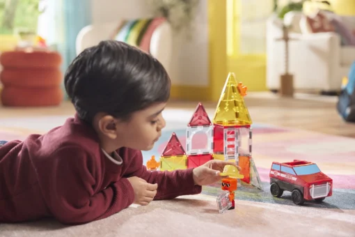 Magna-Tiles - Fire Station 27-Piece Set – Bild 4