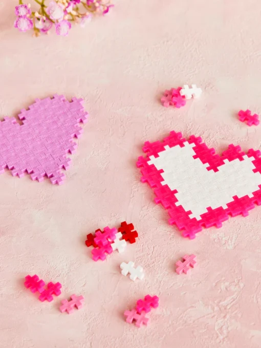 Plus-Plus - Kreativ Bausteine i love you – Bild 2