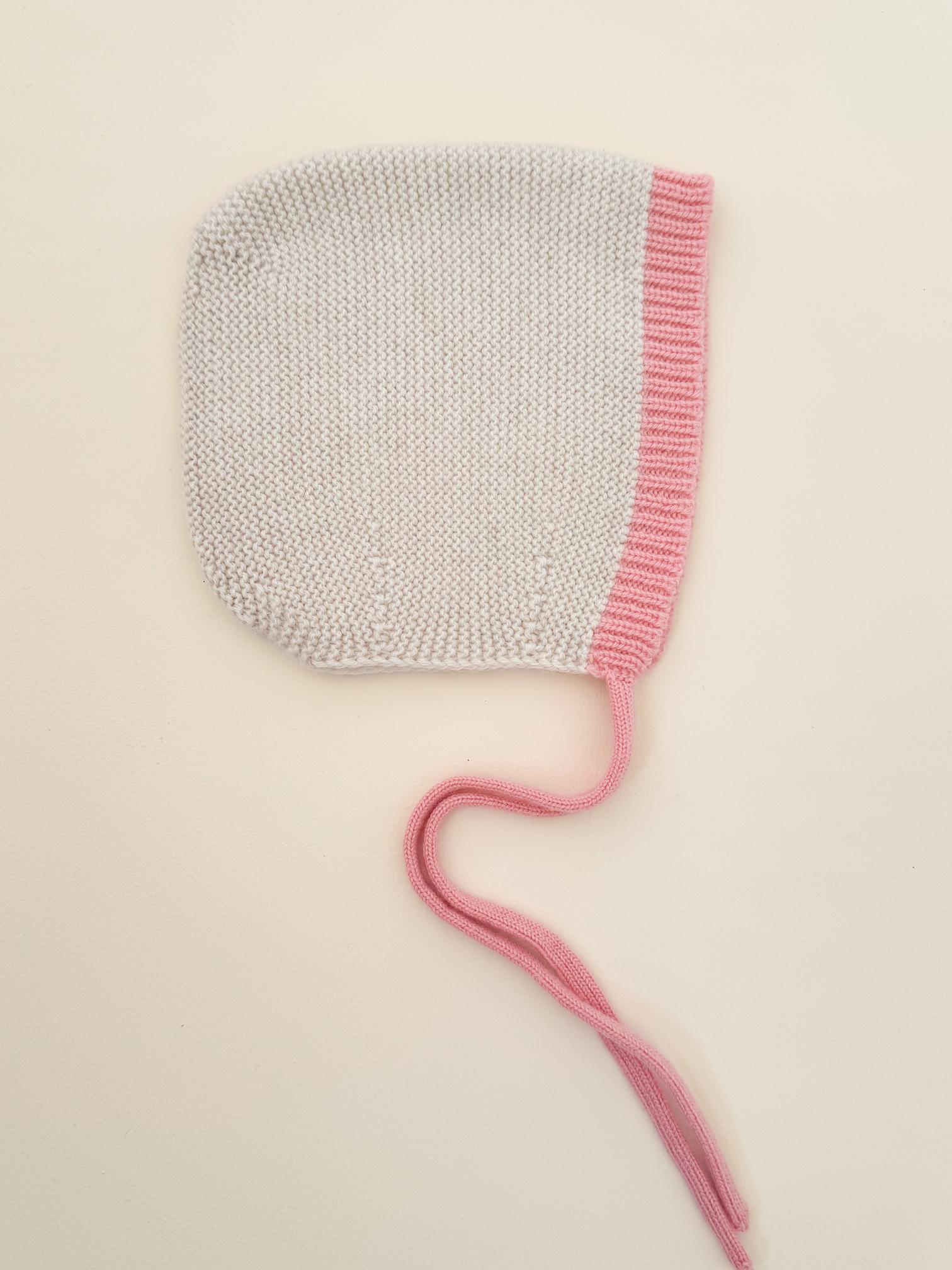 Hvid - Bonnet Dolly Cream Bubblegum