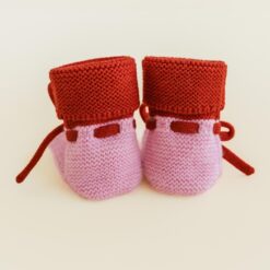 Alternative view of Hvid - Booties candy red