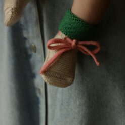 Alternative view of Hvid - Booties cream grass