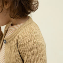 Alternative view of Phil & Phae - Cashmere baby cardigan Grain