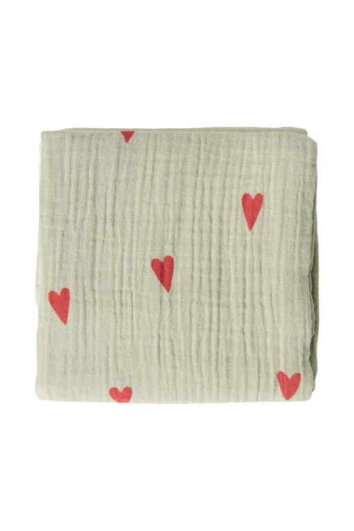 Studio Noos - Sage Hearts Swaddle – Bild 2