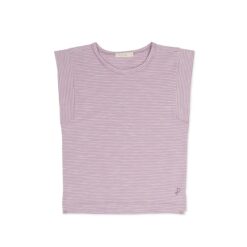 Phil & Phae - Boxy tee bright lilac stripes