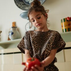 Alternative view of Petit Blush - Blouse Elastic Waist Leopard