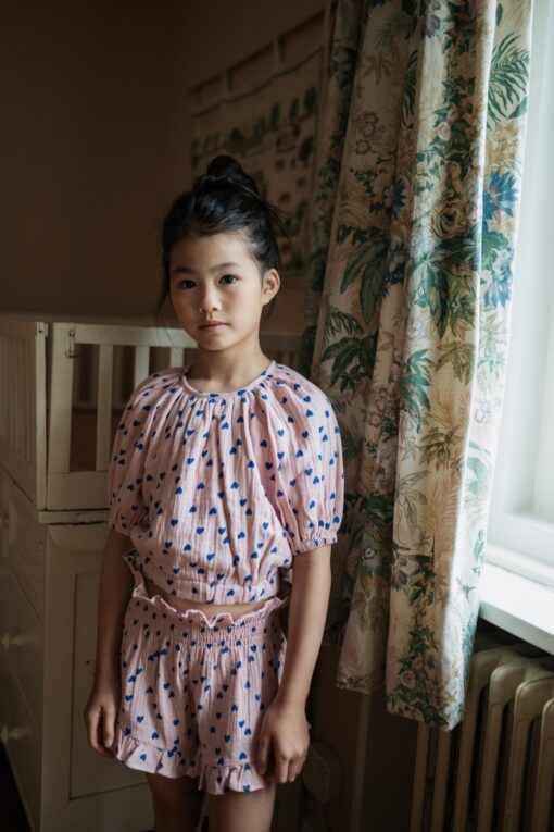 Petit Blush - Adele Blouse Candy Hearts – Bild 3