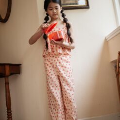 Alternative view of Petit Blush - Wide Leg Pants Cherry