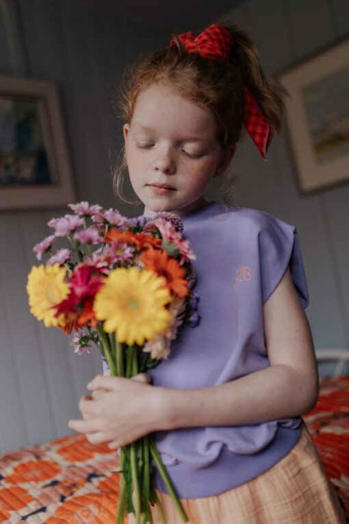 Petit Blush - Shoulder Top Violet – Bild 2