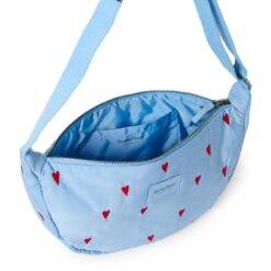 Alternative view of Studio Noos - Puffy Adult Fanny Pack Light Blue Hearts