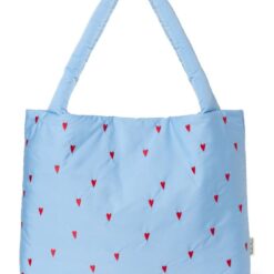 Studio Noos - Puffy Mom Bag Light Blue Hearts