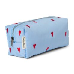 Alternative view of Studio Noos - Puffy Pouch Light Blue Hearts