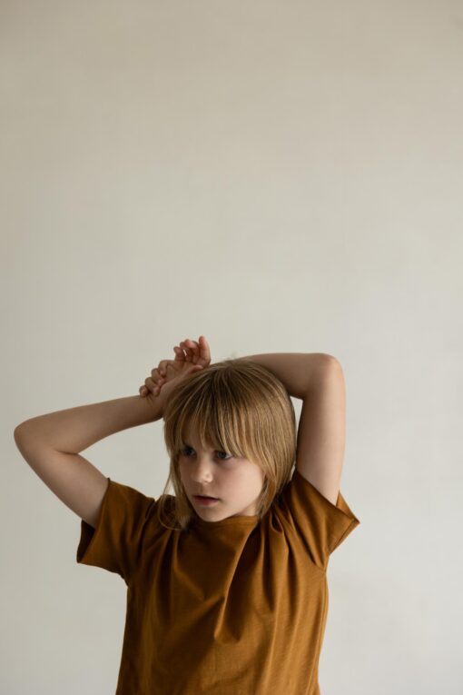 Phil & Phae - Oversized tee Vintage gold – Bild 3
