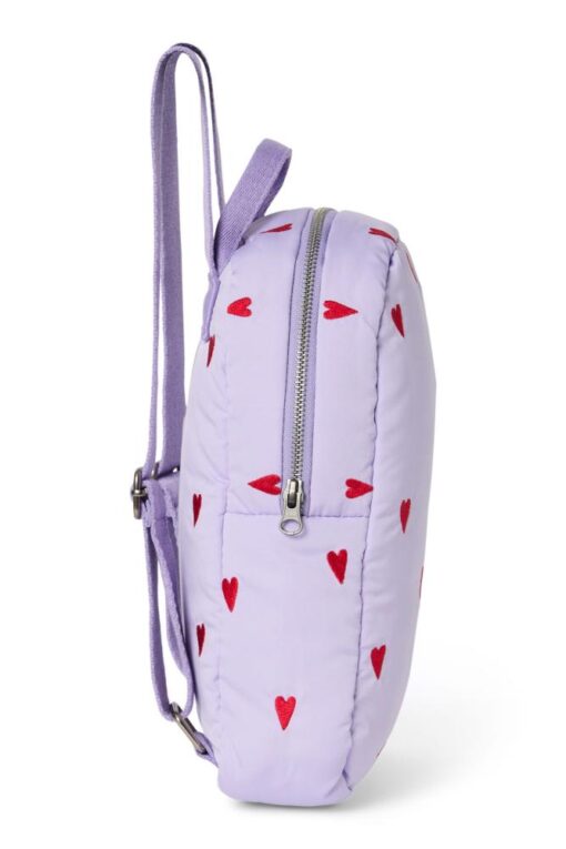 Studio Noos - Puffy Mini Backpack Purple Hearts – Bild 3