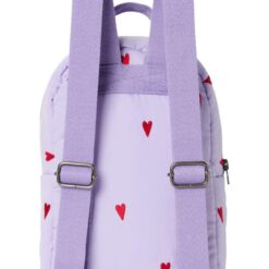 Alternative view of Studio Noos - Puffy Mini Backpack Purple Hearts