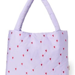 Studio Noos - Puffy Mom Bag Purple Hearts