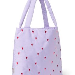 Alternative view of Studio Noos - Puffy Mom Bag Purple Hearts