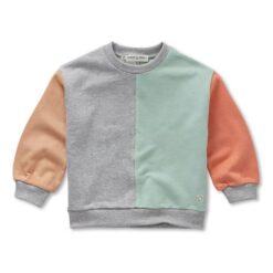 Sproet & Sprout - Sweatshirt colourblock Silt green