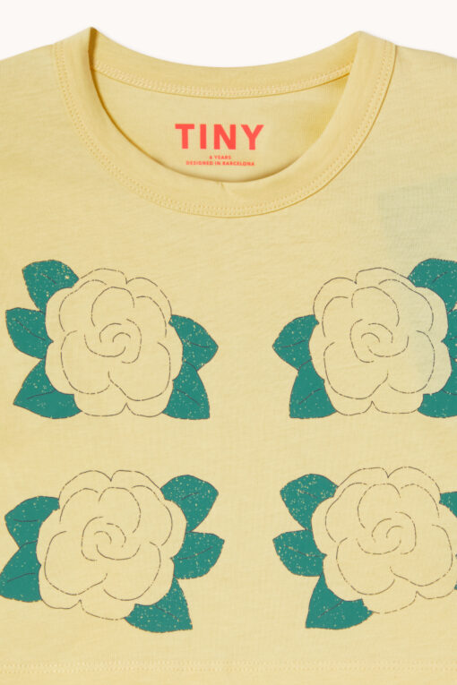 Tinycottons - Yellow Flowers Graphic Crop Tee – Bild 2
