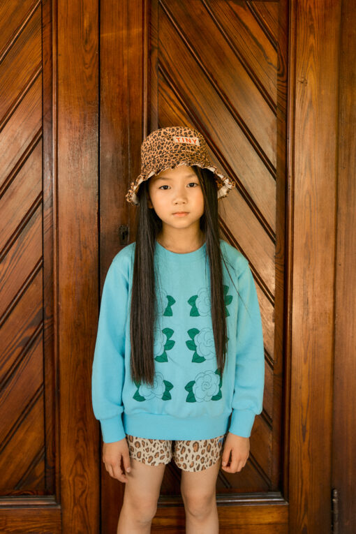 Tinycottons - Blue Flowers Graphic Sweatshirt – Bild 4