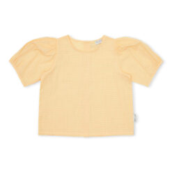 Petit Blush - Puff Sleeve Blouse Yellow