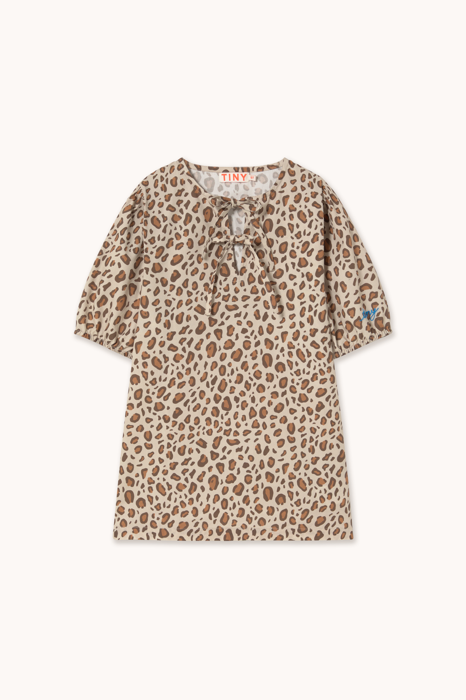 Tinycottons - Animal Print Bows Dress