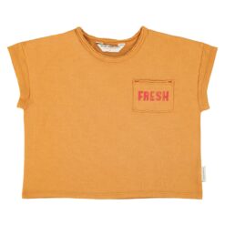 Piupiuchick - T'shirt camel strawberry