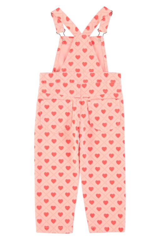 Piupiuchick - Dungarees red hearts allover – Bild 2