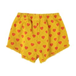 Alternative view of Piupiuchick - Shorts mustard hearts allover