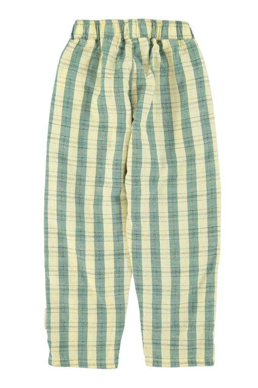 Piupiuchick - Trousers light yellow checkered – Bild 2