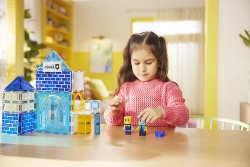 Magna-Tiles - Police Station 35-Piece Set – Bild 3